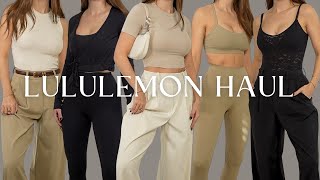 LULULEMON TRY-ON HAUL | NEW RELEASES FOR SPRING 2025