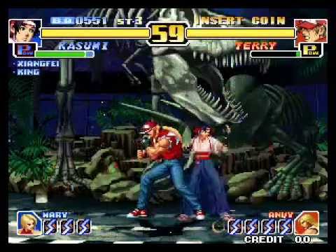 KOF 99 - 女性格闘家チーム（LV8）