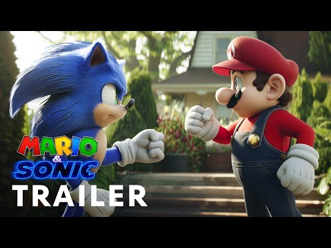 MARIO vs. SONIC : The Movie (2025) - First Trailer | Nintendo & SEGA