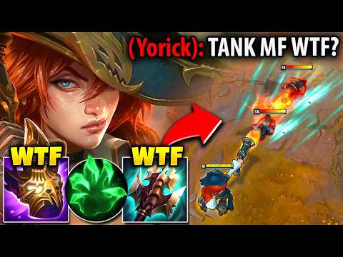 I invented a new Tank Miss Fortune build and it's actually busted... (GIANT BULLETS)