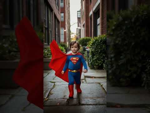 Superman vs Supergirl | How did Superman and Supergirl look in their childhood