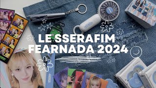 LE SSERAFIM FEARNADA 2024 Merch Unboxing