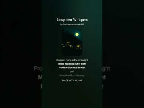 Unspoken Whispers #groovy, #funky