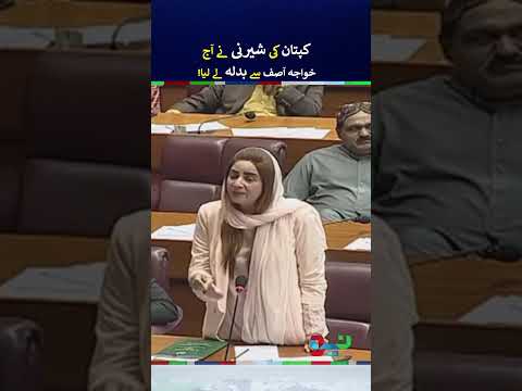 Zartaj Gul Lashes Out at Khawaja Asif in National Assembly| #zartajgul #khawajasif #shorts