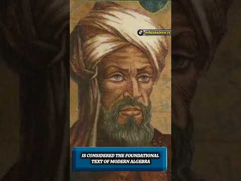 Al Khawarizmi,Father of Al gebra #islamiquiz #historia #facts