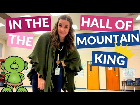 Using IN THE HALL OF THE MOUNTAIN KING for in Elementary Music Lessons for upper + lower grades