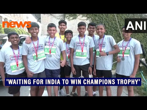 'Waiting for India to win the trophy,' says a young fan of Team India on #INDvsNZ