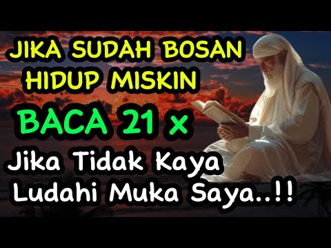 🔴 Terbukti Manjur..!! Baca 21x Kaya raya Seumur Hidup, Amalan Penarik Uang Ghaib Dengan Mudah, Halal