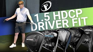 1.5 HANDICAP DRIVER FITTING // Which Driver is best for a left to right ball striker?