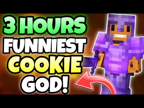 *3 HOURS* OF COOKIEGOD TO FALL ASLEEP! (MINECRAFT)