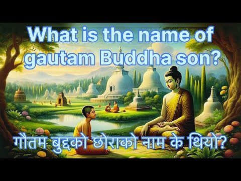 What is the name of gautam Buddha son  #youtubeshorts #shortvideo #buddhastory #gautambuddha #bodhi