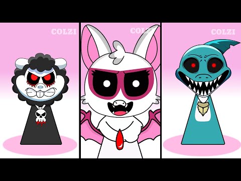 Sprunki Baba Chops Phase 4, Sprunki Rabie Baby Phase 4, Sprunki Maggie Mako | Compilation Incredibox