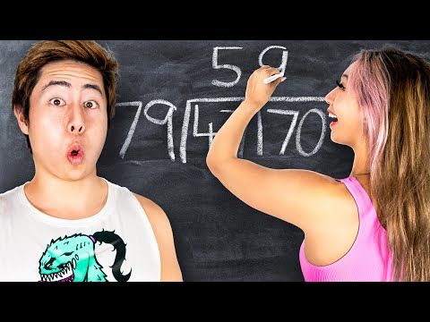 5 People vs 1 Human Calculator!