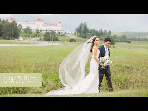 Paige + Brett's Mt. Washington Resort Wedding Film Trailer