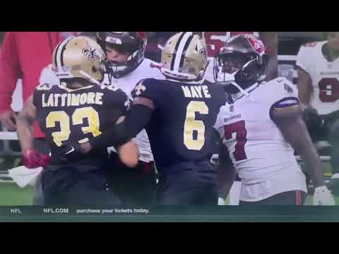 Mike Evans Destroys Marshon Lattimore In Huge Brawl