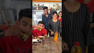 Siblings Challenge😂 Part-18😂 #shorts #youtubeshorts #trending #siblings #challenge #funny #food