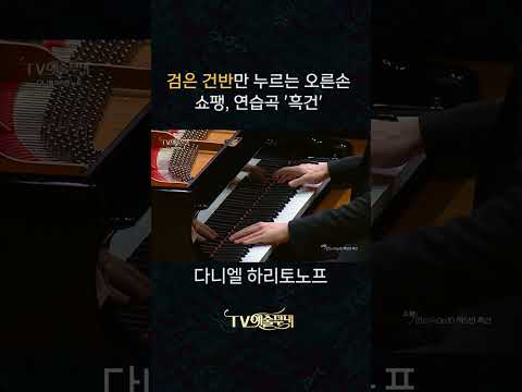 '검은 건반'만 누르는 오른손 #쇼팽 #BlackKey #말할수없는비밀