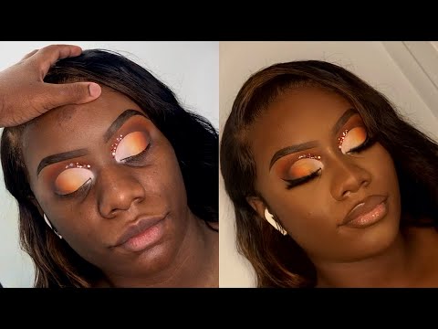 Warm Toned Semi Cut-Crease | Client Makeup Tutorial