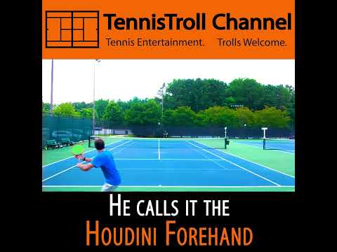 Off the Screen Forehand Passing Shot  |  USTA 5.0+ #tennis #shorts