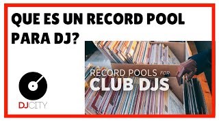 Que es un RECORD POOL PARA DJ |vale la pena pagar uno?