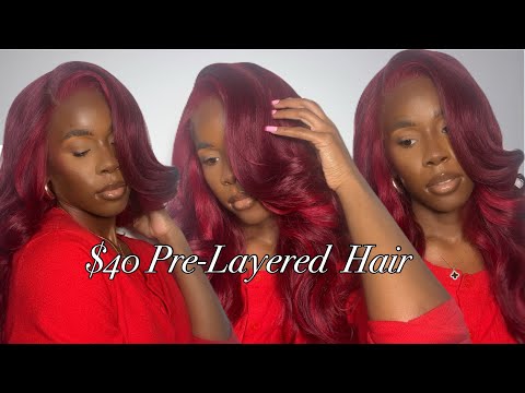 WIG GIVEAWAY | AFFORDABLE PRE-LAYERED WIG?? | Outre Perfect Hairline “Swoop 8” | Taylor Loraine