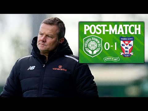 Post-Match | Mark Cooper | York City