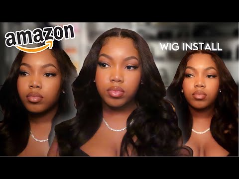 AMAZON WIG INSTALL (STEP BY STEP) FOR BEGINNERS || Zsarmani Wright