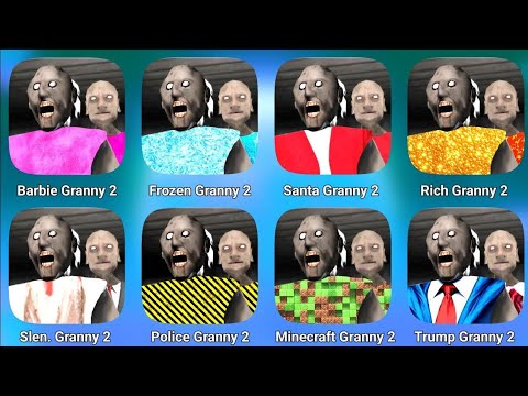 Granny 2 All New games || Barbie Granny 2 | Rich Granny 2 | Santa