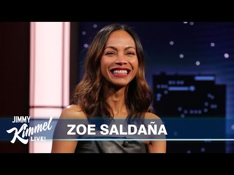 Zoe Saldaña on Emilia Pérez Oscar Nomination & She Cries on Command While Reading IHOP Menu