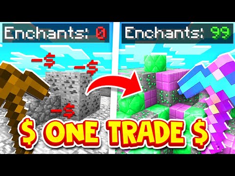 This HUGE TRADE made me INSANELY RICH in MINECRAFT: PRISONS?! | Minecraft OP PRISON #4