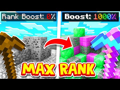 Our INSANE SETUP to hit MAX RANK in MINECRAFT: PRISONS?! | Minecraft OP PRISON #9