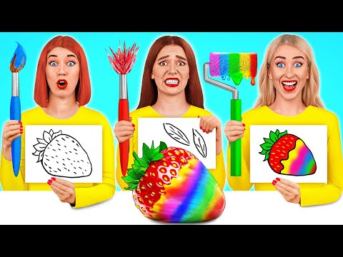 Who Draws it Better Take The Prize | Drawing Hacks by TeenDO Challenge