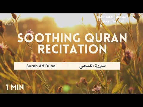 Soothing Quran Recitation: Surah Ad Duha (The Morning Hours)