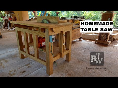 How to Make a Homemade Table Saw