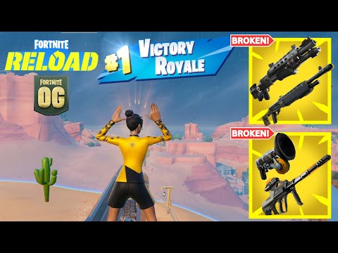 0G Fortnite Reload | High Kill Gameplay | Keyboard & Mouse