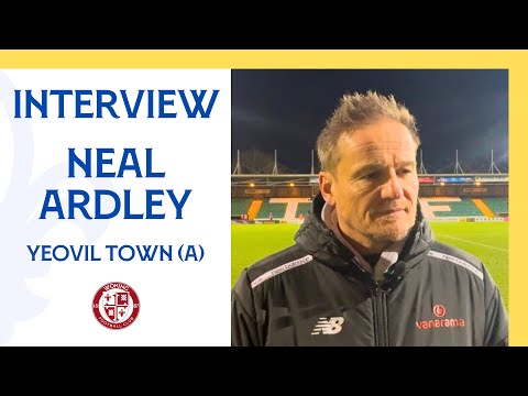 Yeovil Town 1-1 Woking | Neal Ardley Interview