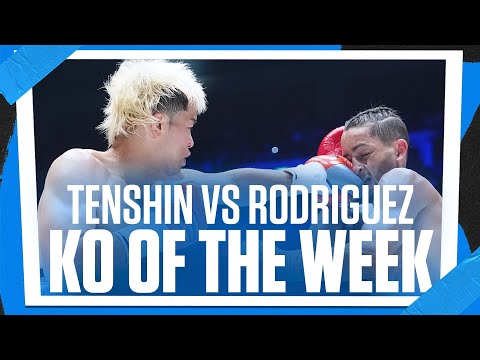 Tenshin Nasukawa TKOs Jonathan Rodriguez | KO OF THE WEEK