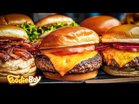 Amazing Street Burger! Korean Style Burger Recipes