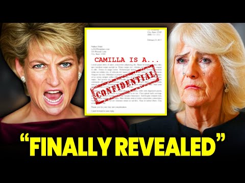 Princess Diana's SECRET Letter About Camilla Has Finally Been REVEALED