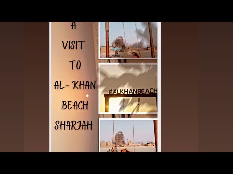 AL-Khan beach | Sharjah #vlog#travelvlog#explorepage#alkhanbeach#sharjah#ytviral#travelvlog#youtube