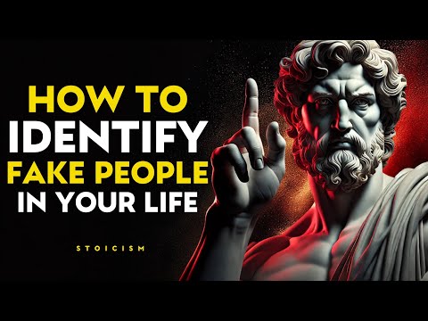 HOW TO IDENTIFY FAKE PEOPLE IN YOUR LIFE | STOIC PHILOSOPHY