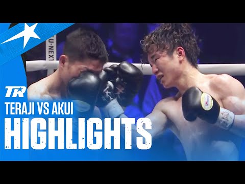 Kenshiro Teraji Stops Seigo Yuri Akui In The Final Round! | FIGHT HIGHLIGHTS & INTERVIEW