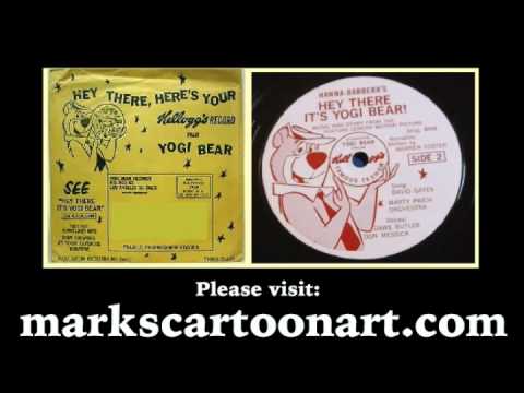 YOGI BEAR KELLOGG'S PROMOTIONAL RECORD