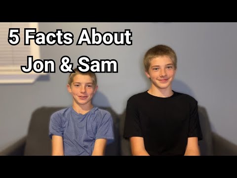 5 Things You Didn't Know About Me (Samuel & Jonathan)!