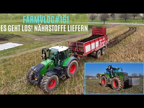 FarmVlog#161 Der Frühling kommt! Der erste Dünger fliegt🌾