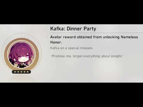 Honkai: Star Rail - Kafka and Blade Dinner Party (Battlepass Icon Dub)