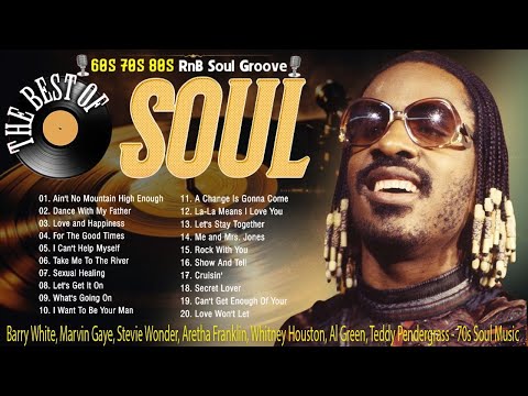 70's 80's R&B Soul Groove - Teddy Pendergrass, Marvin Gaye,Stevie Wonder, Al Green, Luther Vandross