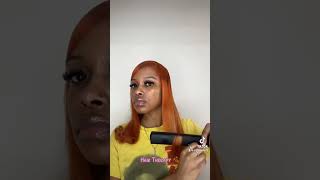 #viral #hairtutorial #longhair #gingerhair #slickback #straighthair #blackgirlbloggers #tiktok #curl