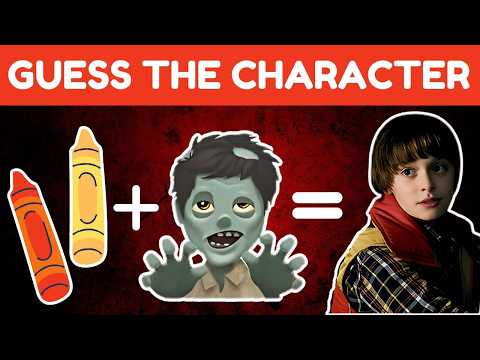 Guess the STRANGER THINGS Character by the Emojis | Netflix Show Challenge