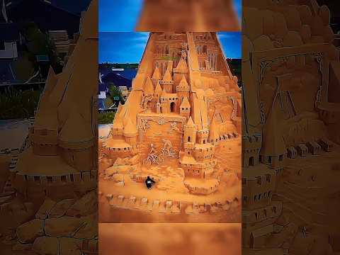 Best Building Sandcastle ⛱️🏰⚠️ #viralshort #viralvideo #memes #4u #foryou #aura #funny #fun #tiktok